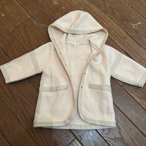 Chloe kids sweater with lurex trim